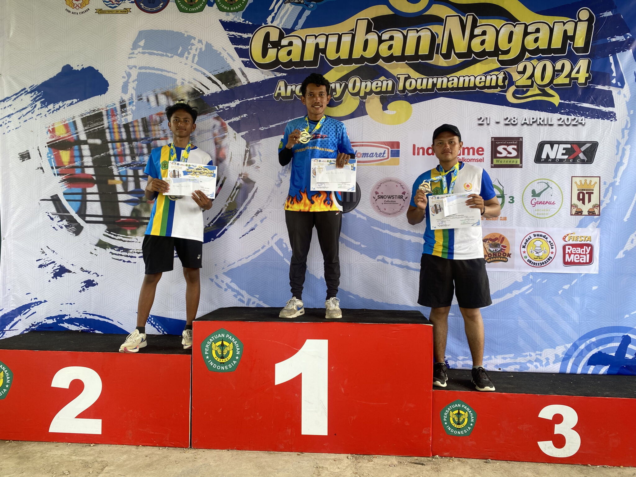 Universitas Harapan Bangsa (UHB) Archery Borong Medali di Archery Open Tournament 2024