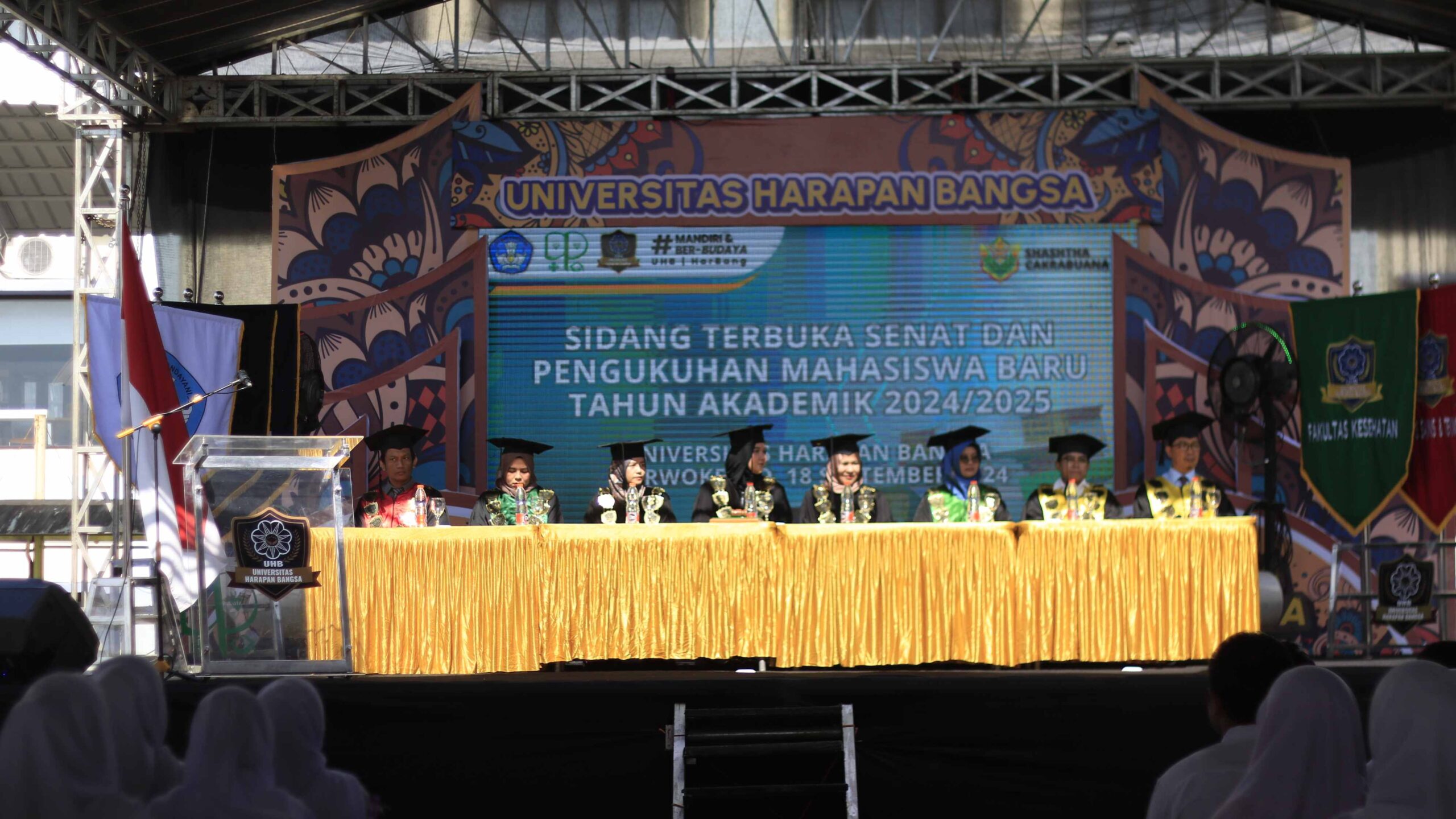 611 Mahasiswa Baru Jalani PKKMB 2024 UHB