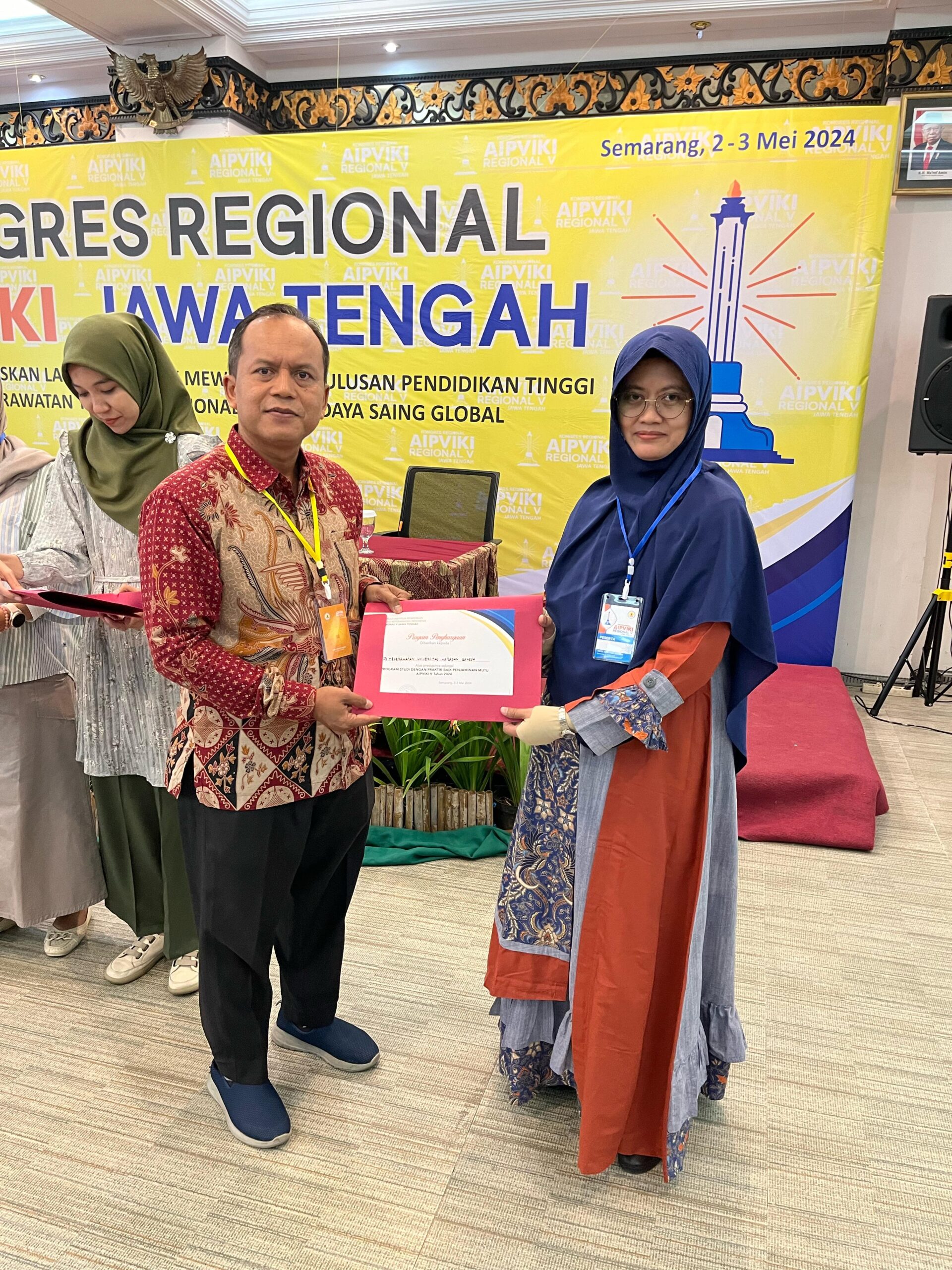 Program Studi Keperawatan UHB Raih Penghargaan Penjaminan Mutu Terbaik Ajang AIPViKI Regional V Jawa Tengah 2024